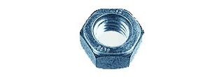 Гайка шестигранная цинк, М8  DIN 934